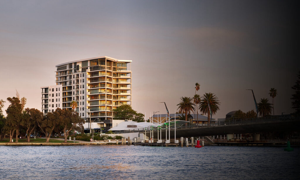 One Brighton Apartments Mandurah Hybrid Linings